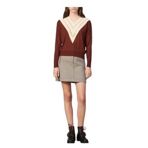Sandro v-neck sweater